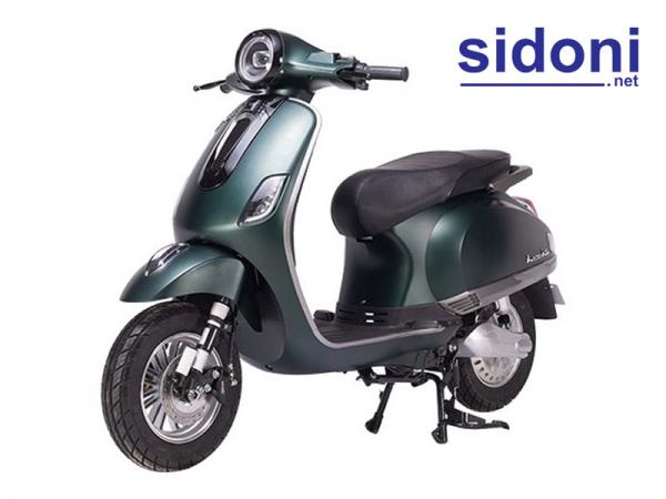 Xe máy điện KAZUKI LX3 xanh quân đội