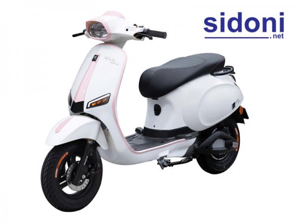 Xe máy điện NISPA VERA X trắng hồng
