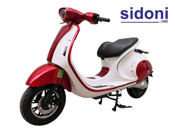 Xe máy điện Nova Revo 946 trắng đỏ