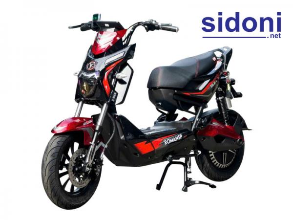 Xe máy điện Roman SP đỏ đen