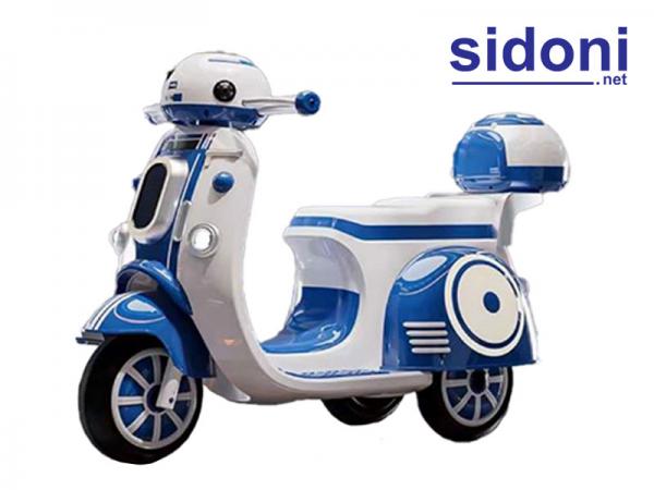 Xe máy điện trẻ em SMT-117 xanh dương