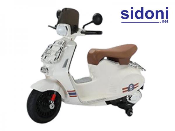 Xe máy điện vespa trẻ em 9001 trắng