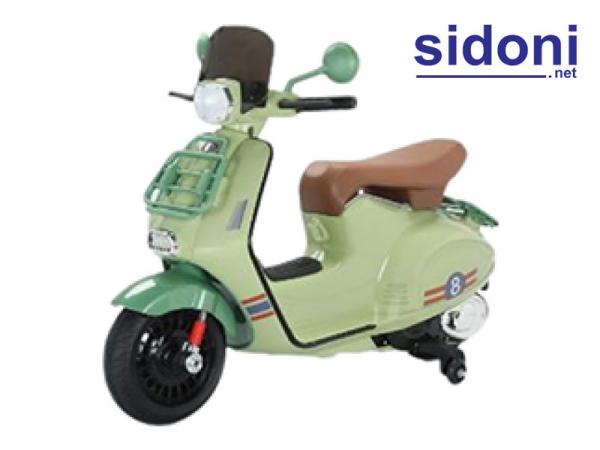 Xe máy điện vespa trẻ em 9001 xanh lá