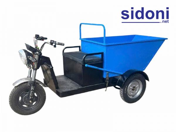 Xe rùa 3 bánh điện ben tay PT 500kg