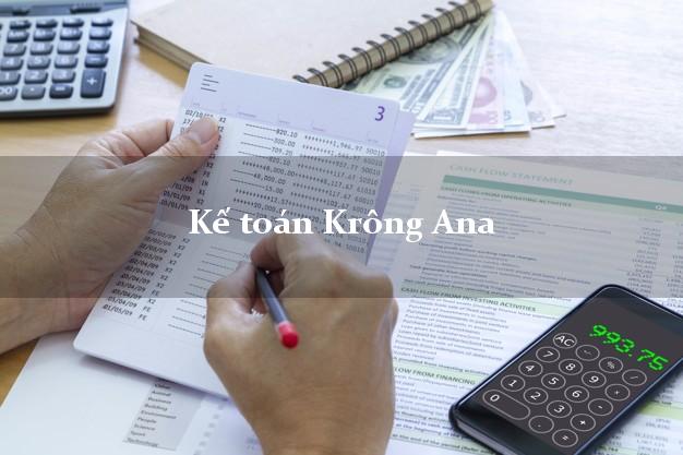 Dịch vụ Kế toán Krông Ana Đắk Lắk trọn gói