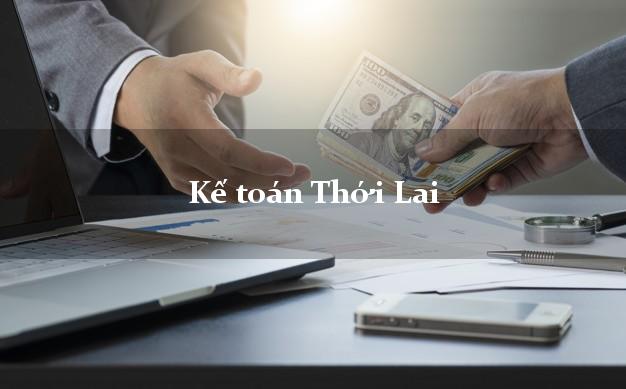 Dịch vụ Kế toán Thới Lai Cần Thơ trọn gói