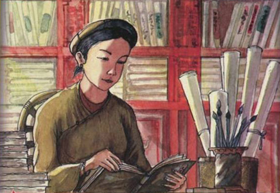 Bà Huyện Thanh Quan là một nhà thơ nổi tiếng của nền văn học Việt Nam