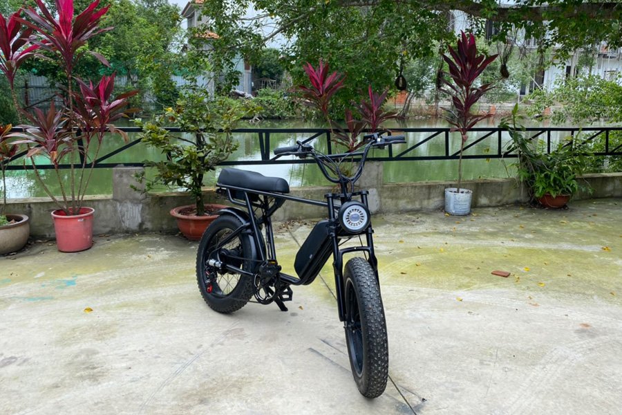 Mẫu xe đạp điện Vnbike X2 với thiết kế độc đáo, siêu lạ mắt