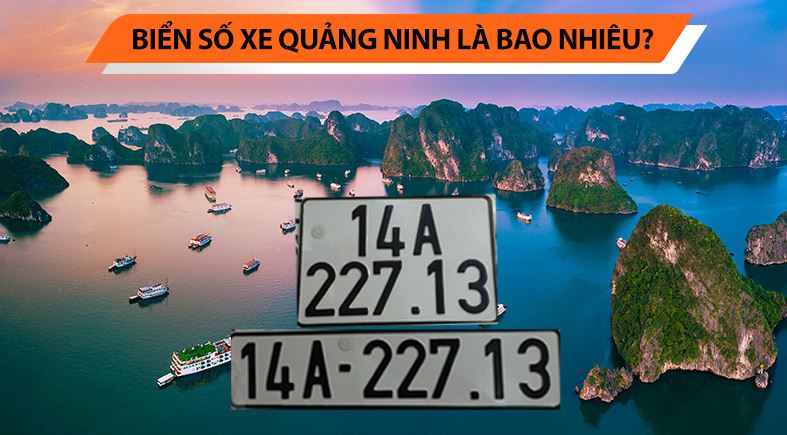 Biển số xe 14 được cấp cho mọi phương tiện giao thông tại Quảng Ninh để phục vụ công tác quản lý