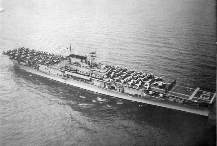USS Enterprise là tàu sân bay thứ 6 gia nhập Hải quân Mỹ vào năm 1936