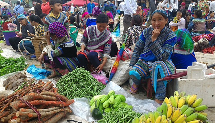 Chợ phiên Bắc Hà là chợ vùng cao lớn nhất của tỉnh Lào Cai