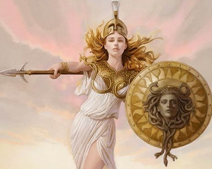 Athena là con gái của Zeus và một công chúa người trần(Methis)