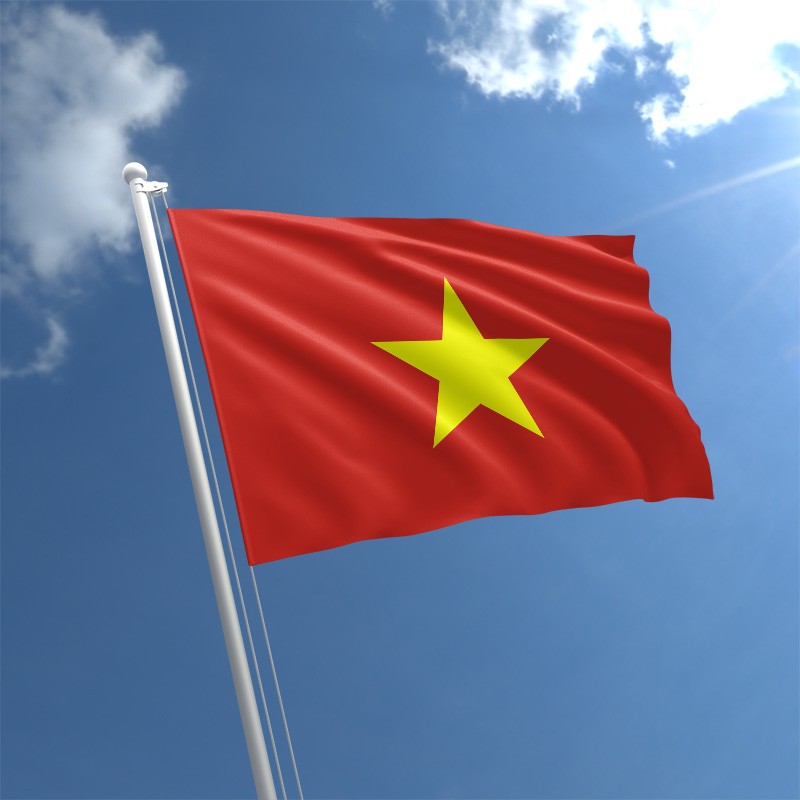 Quốc kỳ Việt Nam được chính thức công nhận từ năm 1976