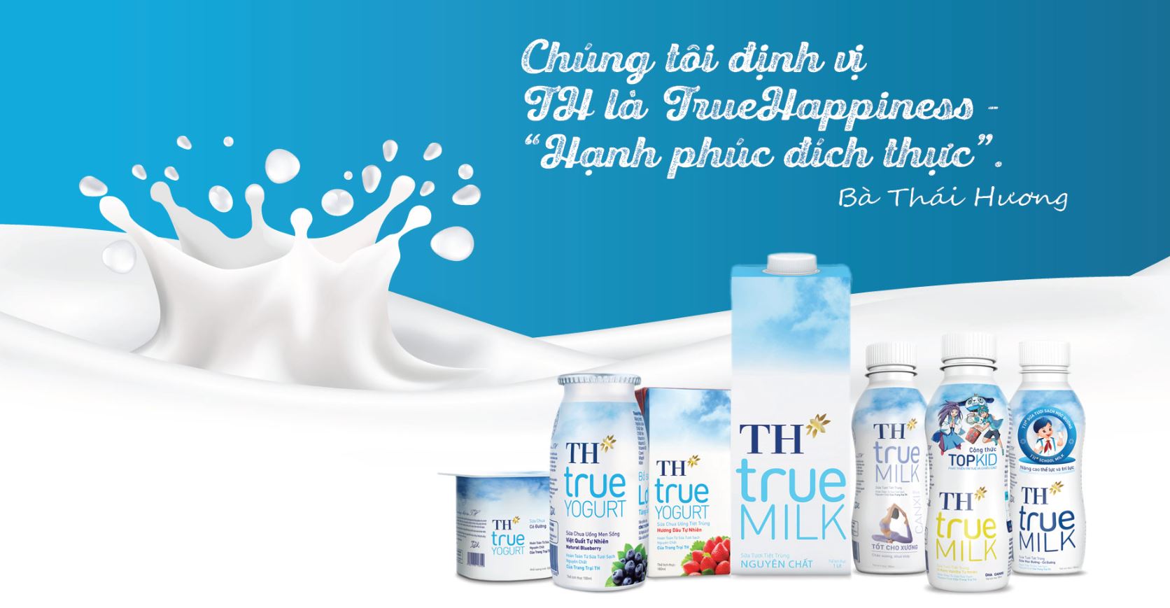 TH True Milk còn là nhà tài trợ cho nhiều dự án ý nghĩa đóng góp vào lợi ích của xã hội