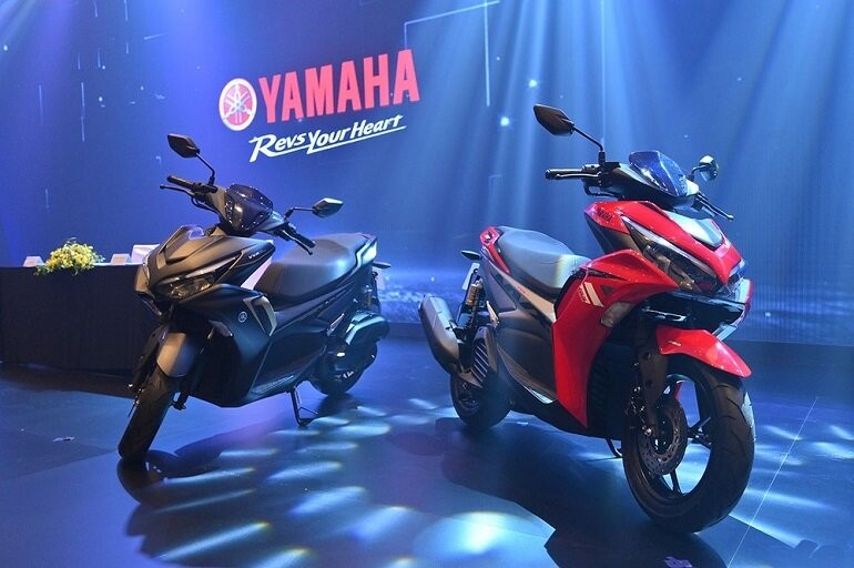 Mẫu mã xe ga của thương hiệu Yamaha