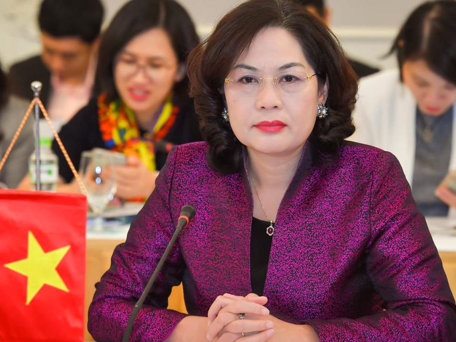 Bà luôn cố gắng hoàn thành nhiệm vụ tốt để đưa ngành Tài chính – Ngân hàng của Việt Nam lên một hướng phát triển mạnh mẽ