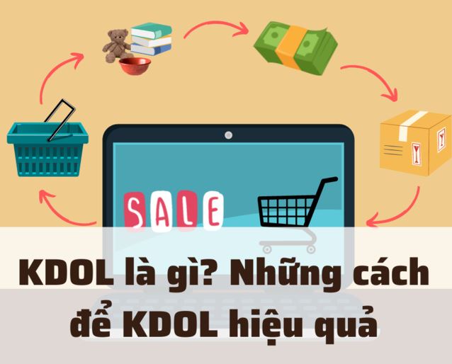 KDOL là hoạt động kinh doanh buôn bán, trao đổi sản phẩm thông qua mạng internet