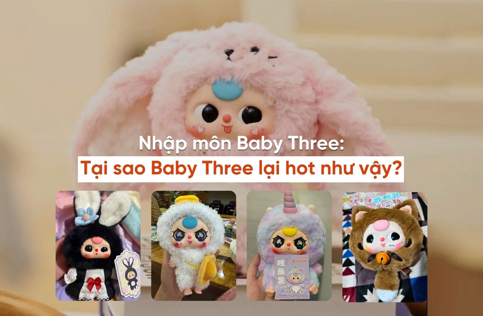 Nguồn gốc cơn sốt sưu tập Baby Three