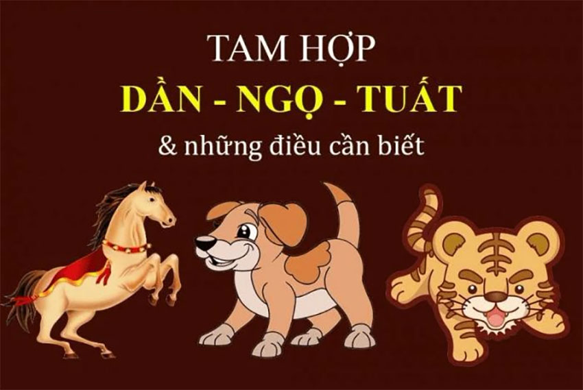 Sự khác biệt giữa tam hợp và tứ hành xung