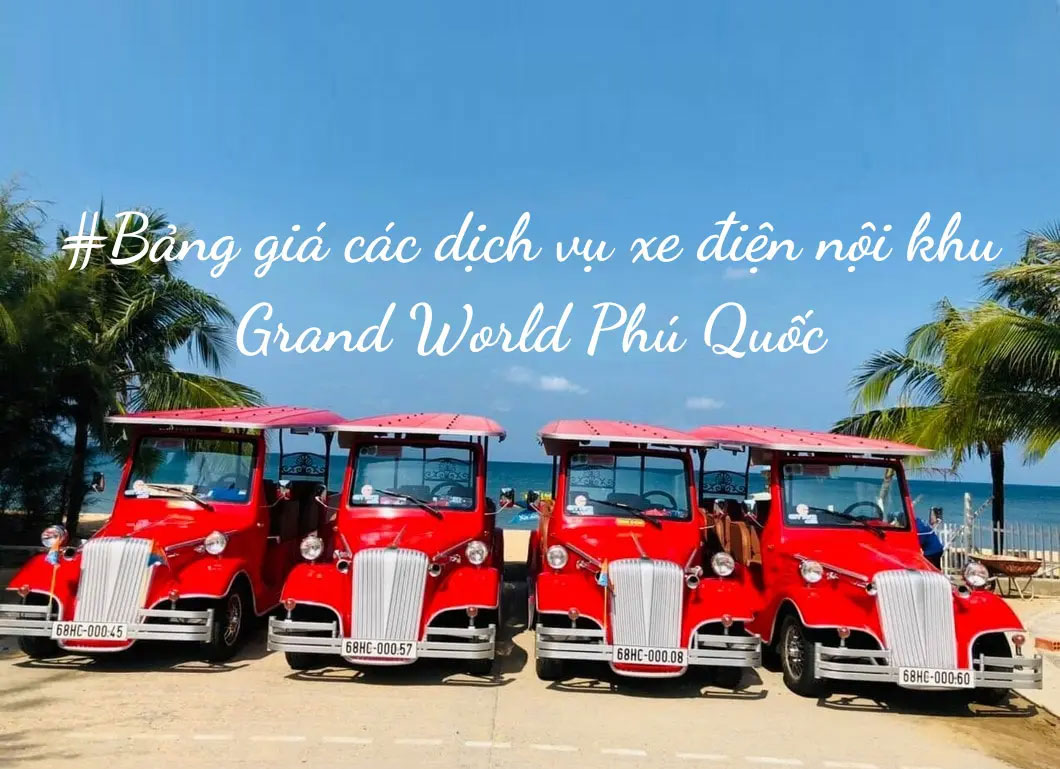 Mua bán ô tô điện du lịch, xe điện chở khách đã qua sử dụng tại Phú Quốc