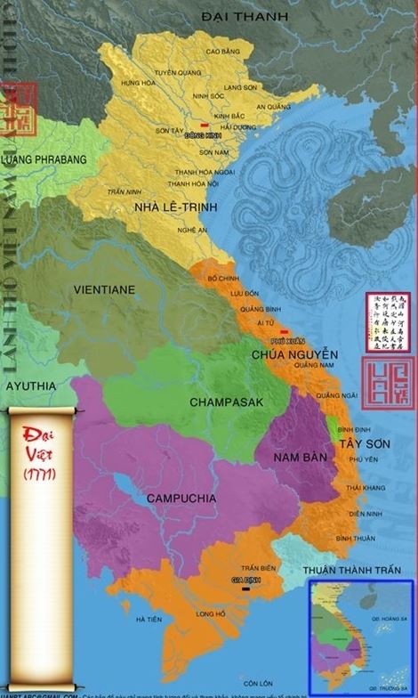 Khởi nghĩa Tây Sơn đã bùng phát bắt đầu từ vùng đất Tây Sơn thuộc tỉnh Bình Định vào năm 1771