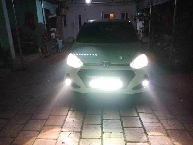 Độ đèn led trên xe ô tô bị từ chối đăng kiểm và phạt tiền