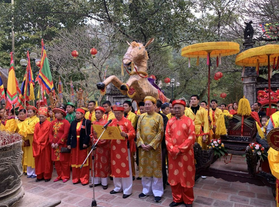 Hội Gióng đền Sóc Sơn
