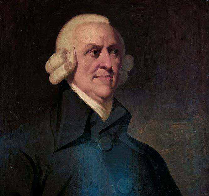 Adam Smith là nhà kinh tế học và triết học nổi tiếng trên thế giới