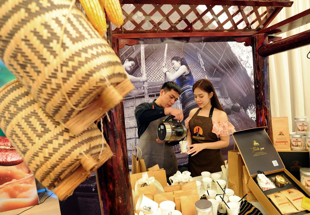 Ngày hội Coffee có nhiều gian hàng triển lãm
