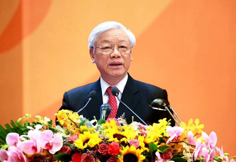 Nguyễn Phú Trọng tái đắc cử vị trí Tổng Bí thư ban Chấp hành TW Đảng Cộng sản Việt Nam nhiệm kỳ thứ ba ngày 31/1/2022