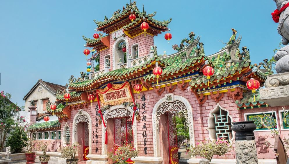 Lễ hội Vía Bà Thiên Hậu được diễn ra ở Hội Quán Phúc Kiến