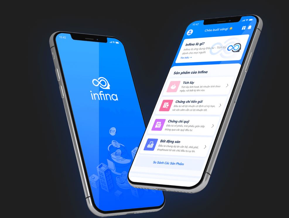 App Infina với sản phẩm Tích Lũy sẽ giúp bạn tiết kiệm trực tuyến chỉ với 200.000đ cùng lãi suất không kỳ hạn
