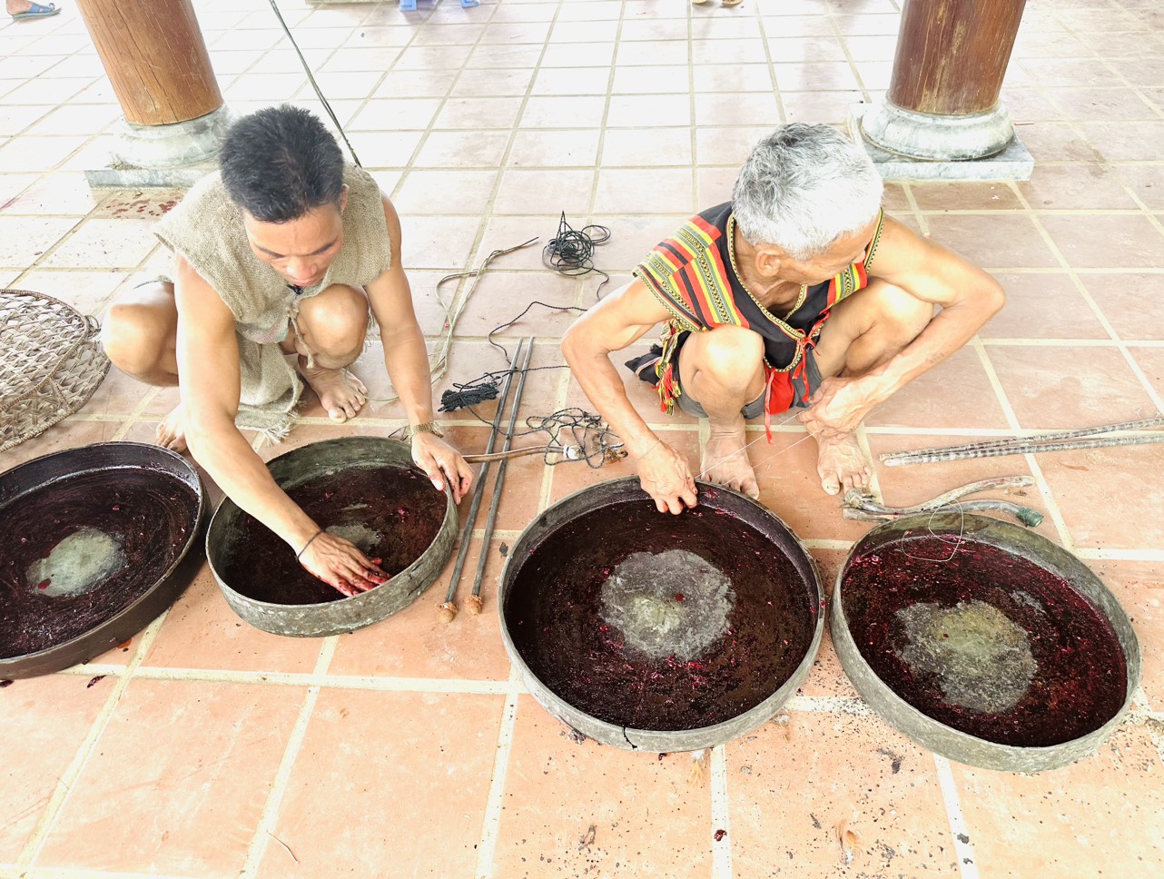 Nghi thức cúng Chiềng Tha trong lễ cúng Trỉa lúa
