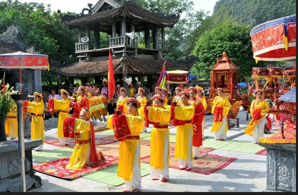 Hội Đền Thái Vi có nhiều nghi lễ đặc sắc