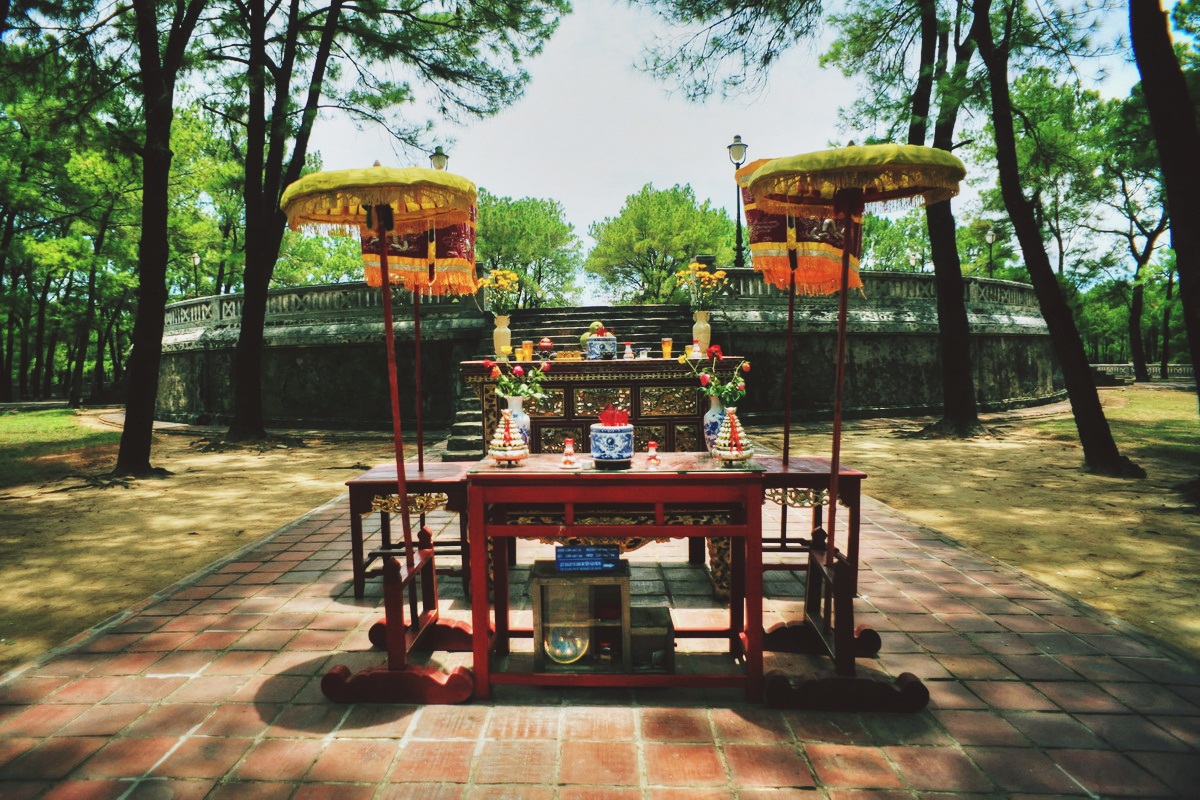 Khung cảnh Đàn Nam giao sau khi được trung tu