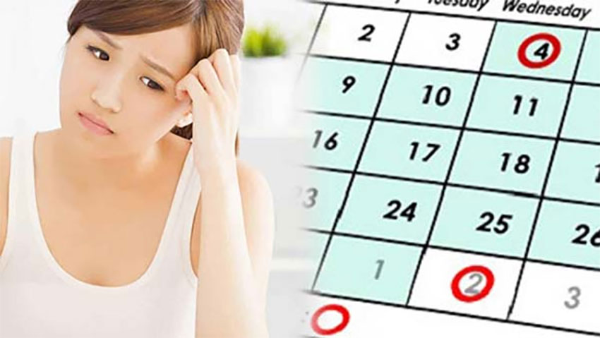 Các nguyên nhận trễ kinh, kinh nguyệt không đều ở phụ nữ