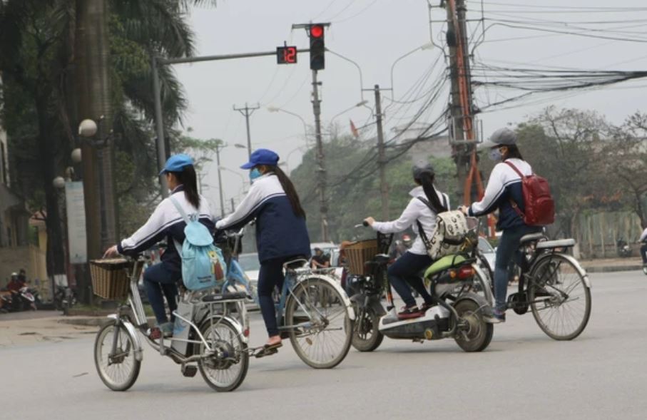 Luật Trật tự an toàn giao thông quy định về di chuyển bằng xe đạp, xe đạp điện