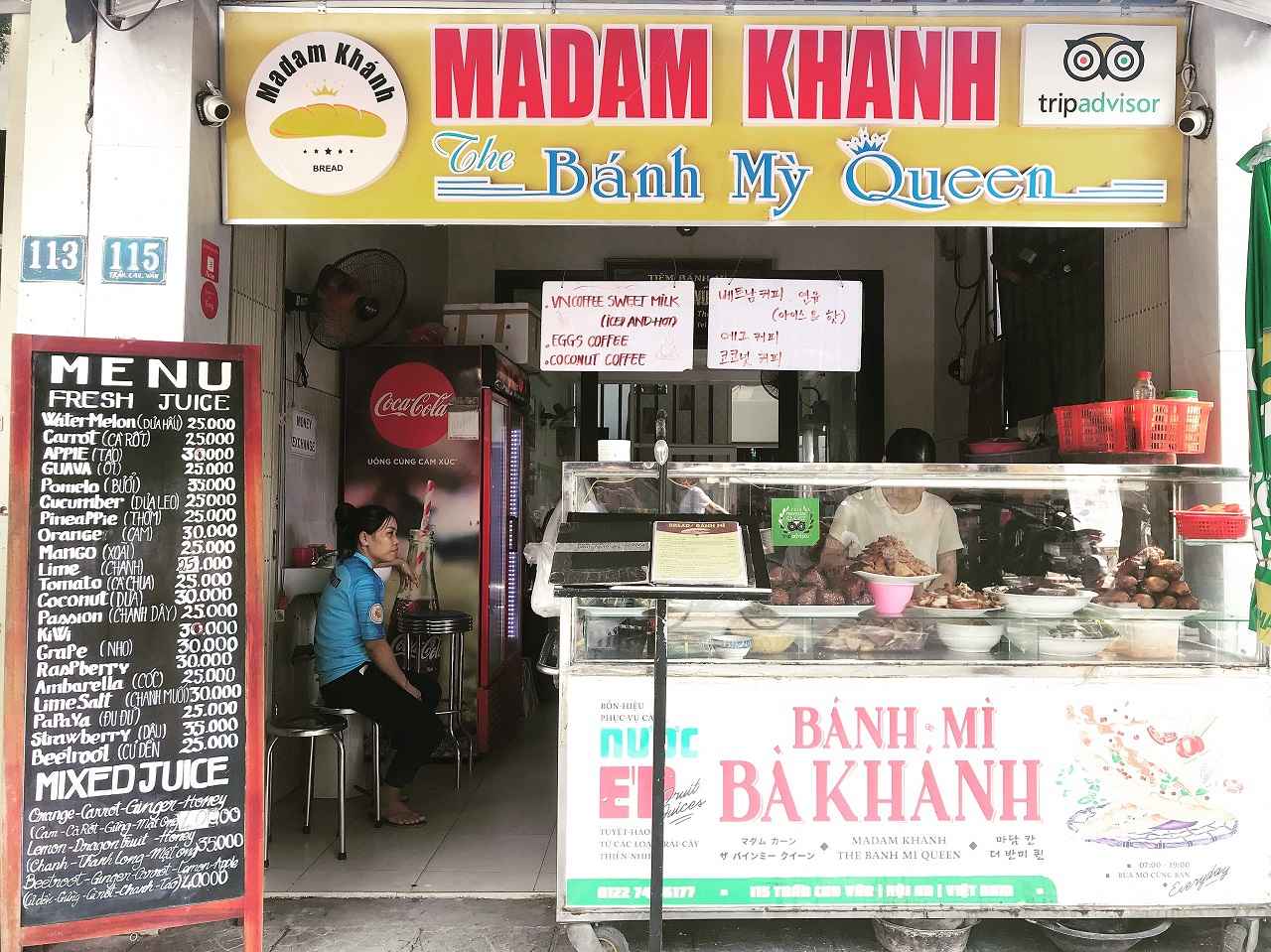 Bánh mì Madam Khánh