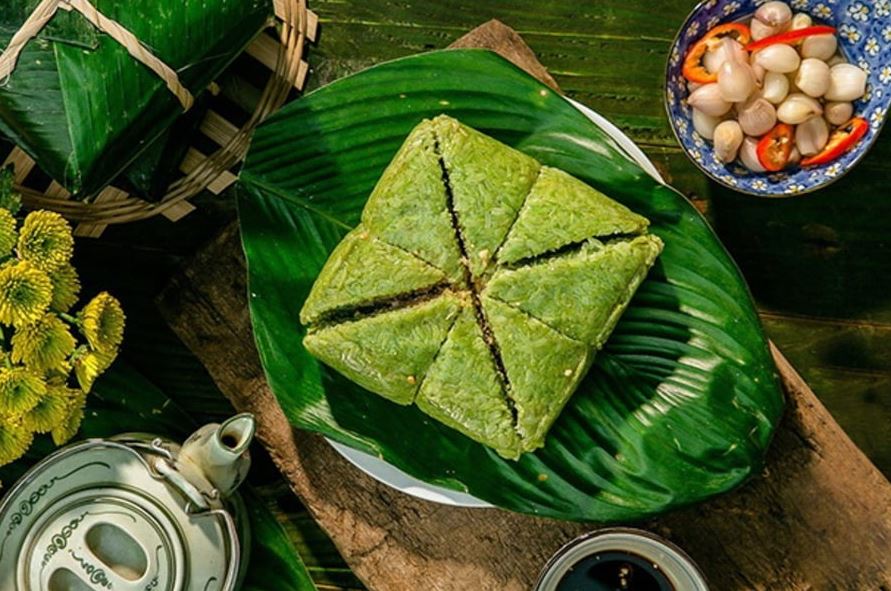 Bánh cổ truyền nổi tiếng Việt Nam chính  là bánh chưng