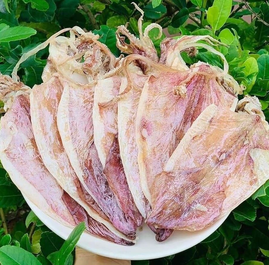 Mực một nắng tại Thành phố biển Nha Trang