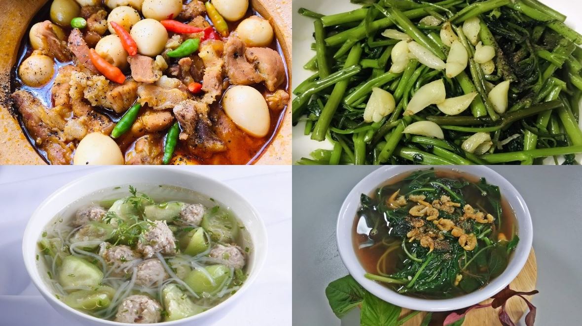 Thực đơn mùa dịch thơm ngon hấp dẫn người ăn
