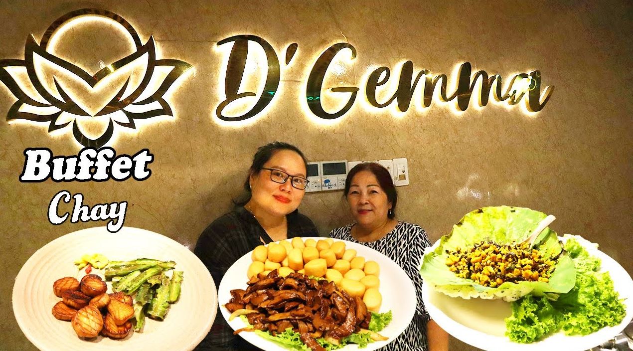D’ Gemma buffet chay ngon phong phú đa dạng
