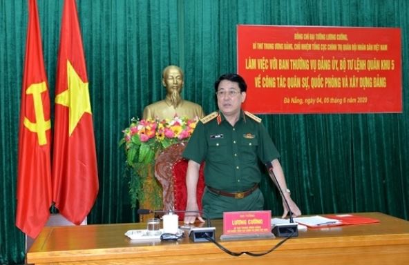 Lương Cường đã được Chủ tịch nước Nguyễn Phú Trọng thăng cấp bậc từ Thượng tướng lên Đại tướng vào năm 2019