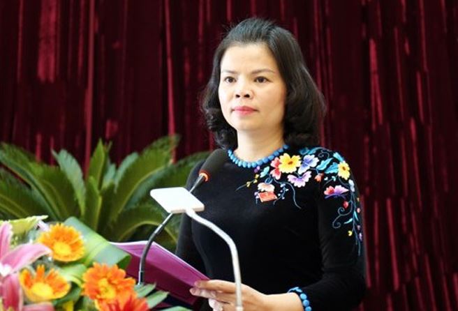 Đoàn đại biểu đã bầu bà Nguyễn Hương Giang giữ chức vụ Chủ tịch UBND tỉnh Bắc Ninh vào tháng 14/11/2019
