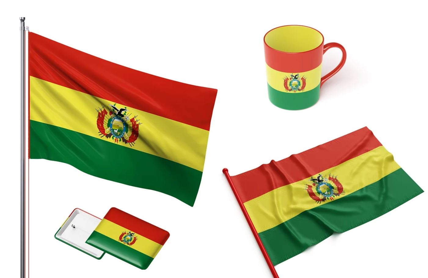 Ý nghĩa cờ Bolivia với ba màu sắc tượng trưng cho lịch sử và khát vọng tự do