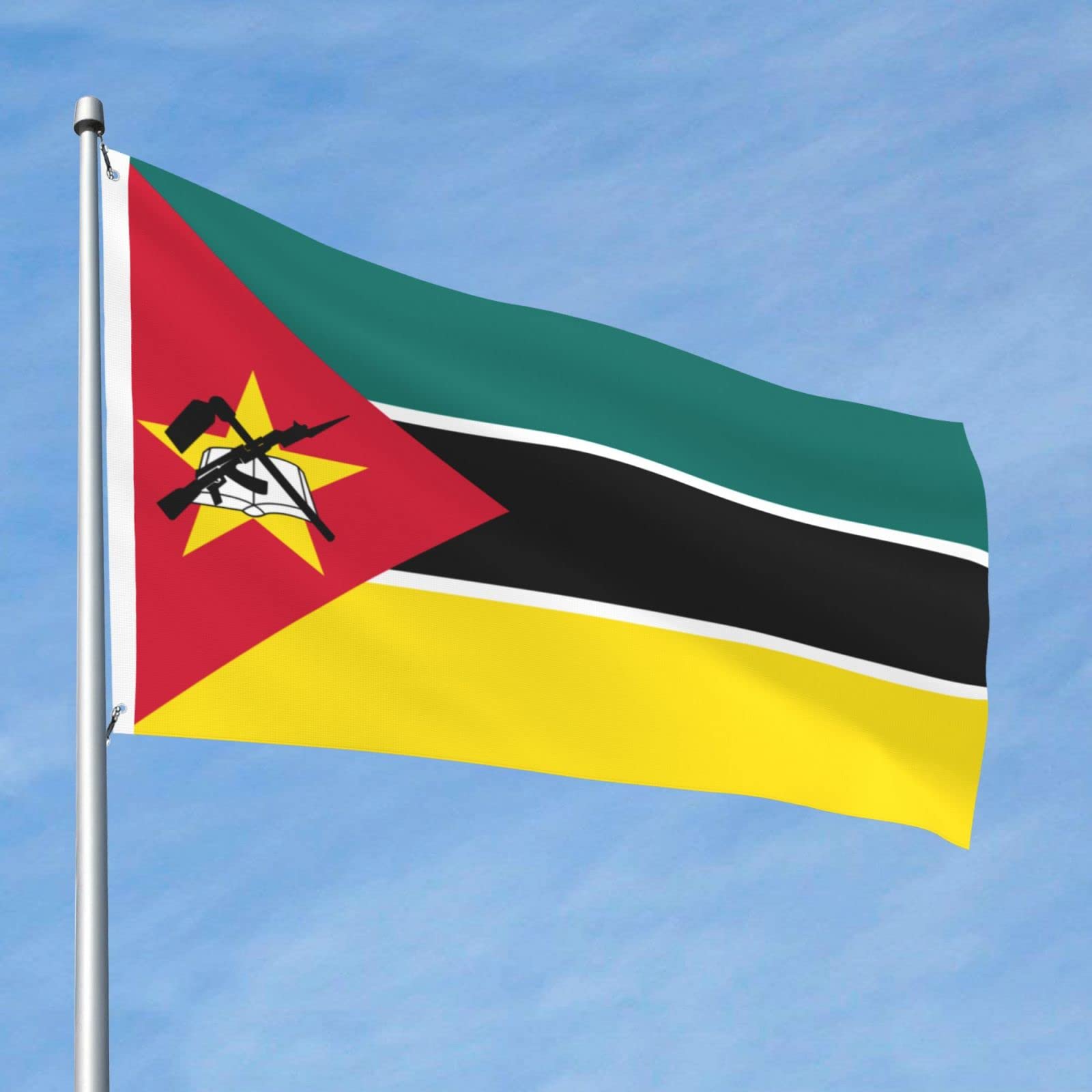 Ý nghĩa quốc kỳ Mozambique thể hiện sự hy sinh & những mục tiêu phát triển trong tương lai Ý nghĩa quốc kỳ Mozambique thể hiện sự hy sinh & những mục tiêu phát triển trong tương lai