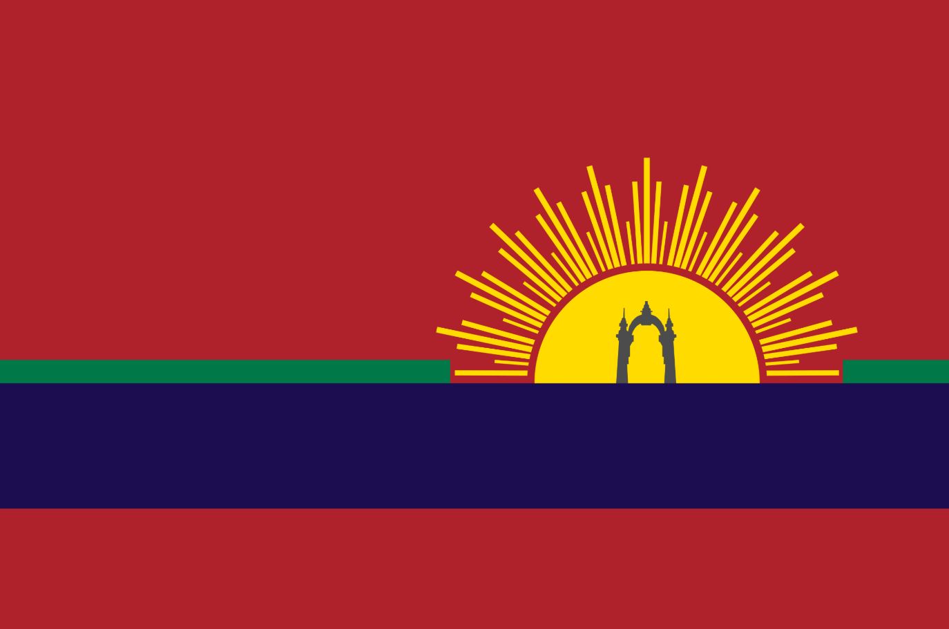 Ý nghĩa cờ Carabobo gắn liền với lịch sử chiến thắng tại Trận Carabobo năm 1821