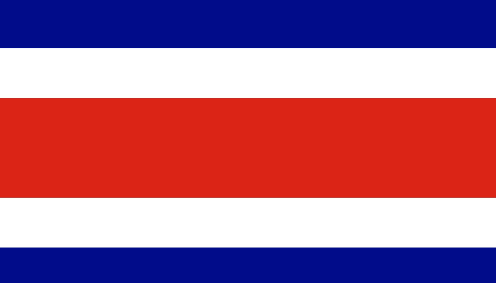 Ý nghĩa cờ Costa Rica gắn liền với sự tôn trọng hòa bình