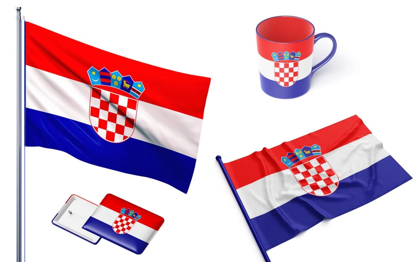 Ý nghĩa cờ Croatia bắt nguồn từ lịch sử lâu dài của đất nước