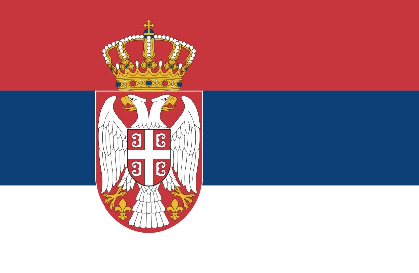 Lịch sử hình thành cờ Serbia